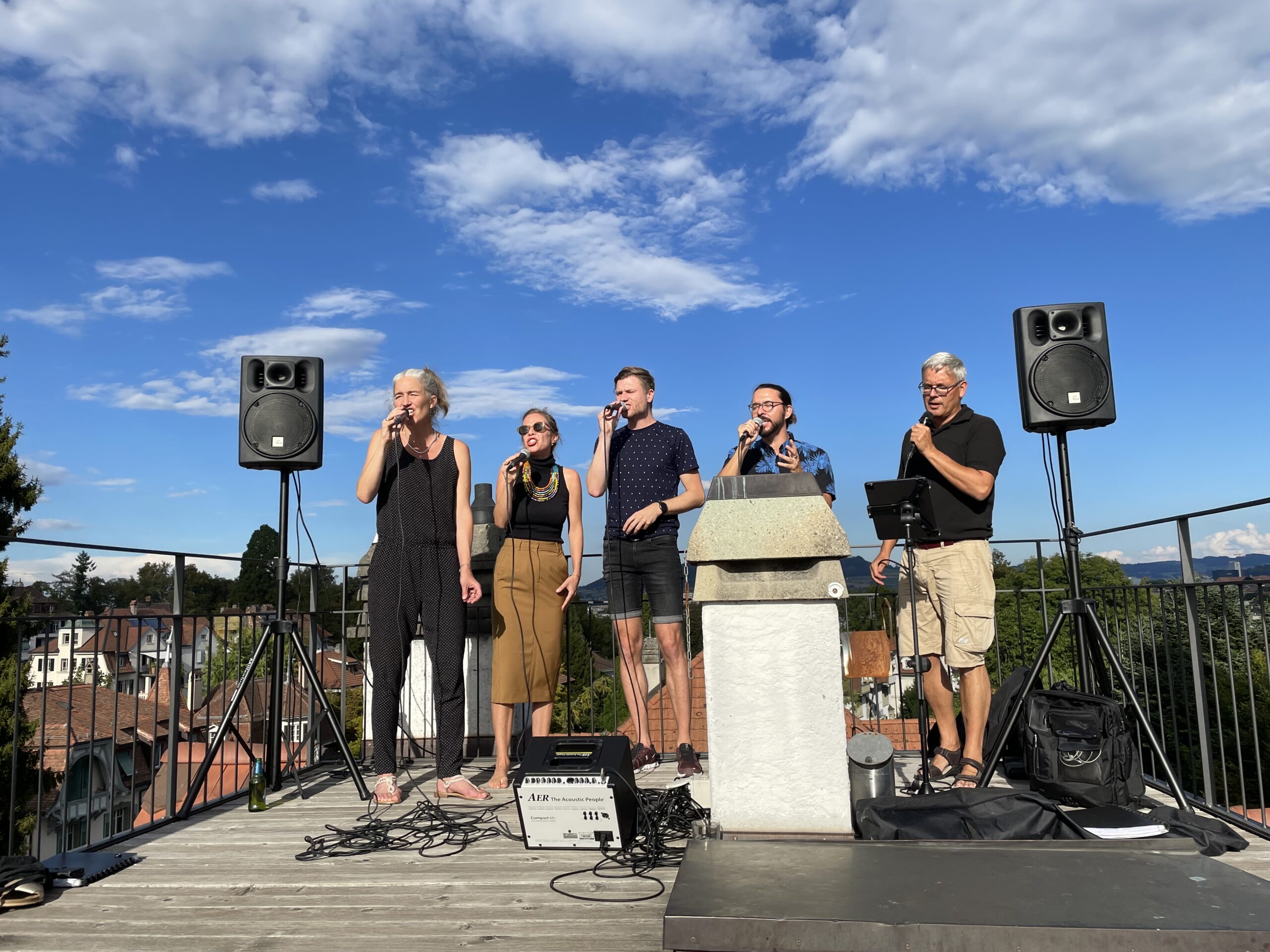 05.09.2021 – Privatanlass Rooftop über den Dächern von Bern